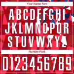 Maillot de football rouge personnalisé, maillot blanc, sublimation Maillot de football rouge personnalisé, maillot blanc, sublimation