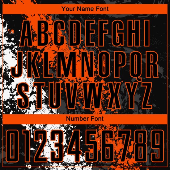 Maillot de football orange et blanc, uniforme personnalisé par sublimation, noir Maillot de football orange et blanc, uniforme personnalisé par sublimation, noir