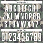 Maillot de football camouflage uniforme personnalisé pour saluer le service, blanc et noir, sublimation Maillot de football camouflage uniforme personnalisé pour saluer le service, blanc et noir, sublimation