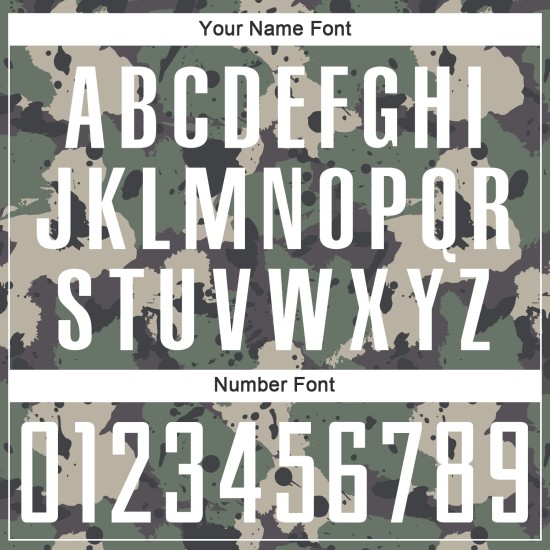 Maillot de football camouflage uniforme personnalisé pour saluer le service, blanc et noir, sublimation Maillot de football camouflage uniforme personnalisé pour saluer le service, blanc et noir, sublimation